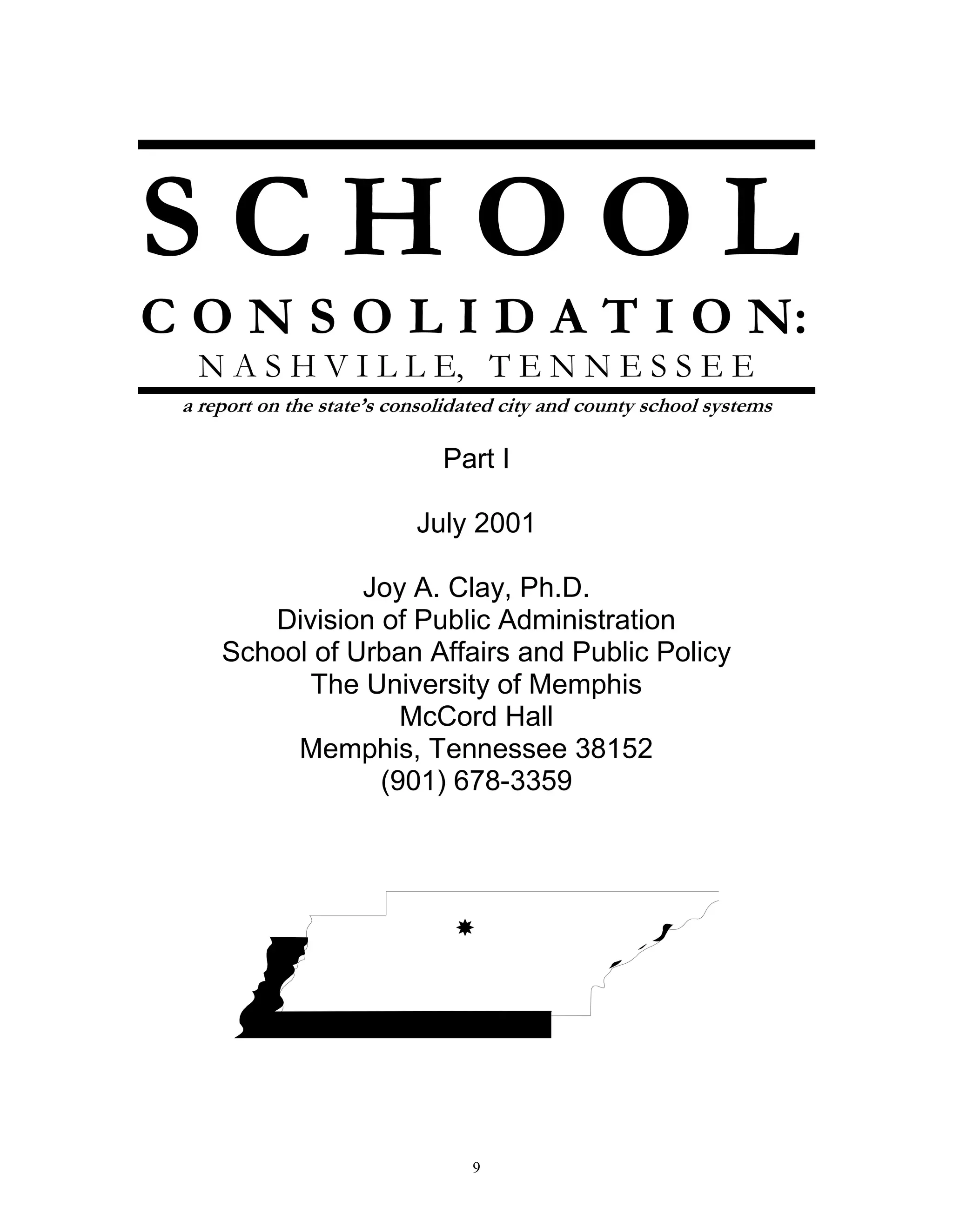 Consolidation study 1