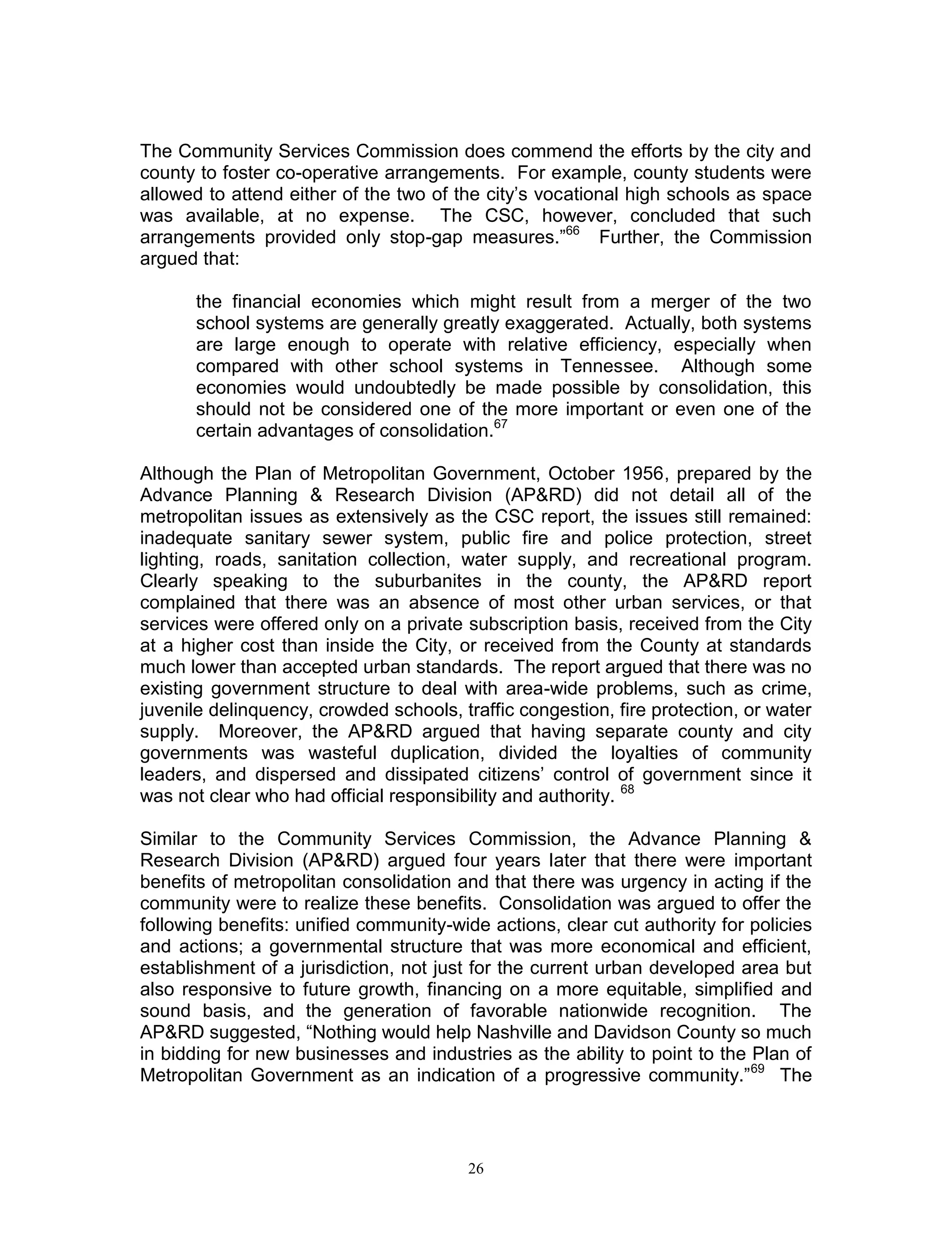 Consolidation study 1