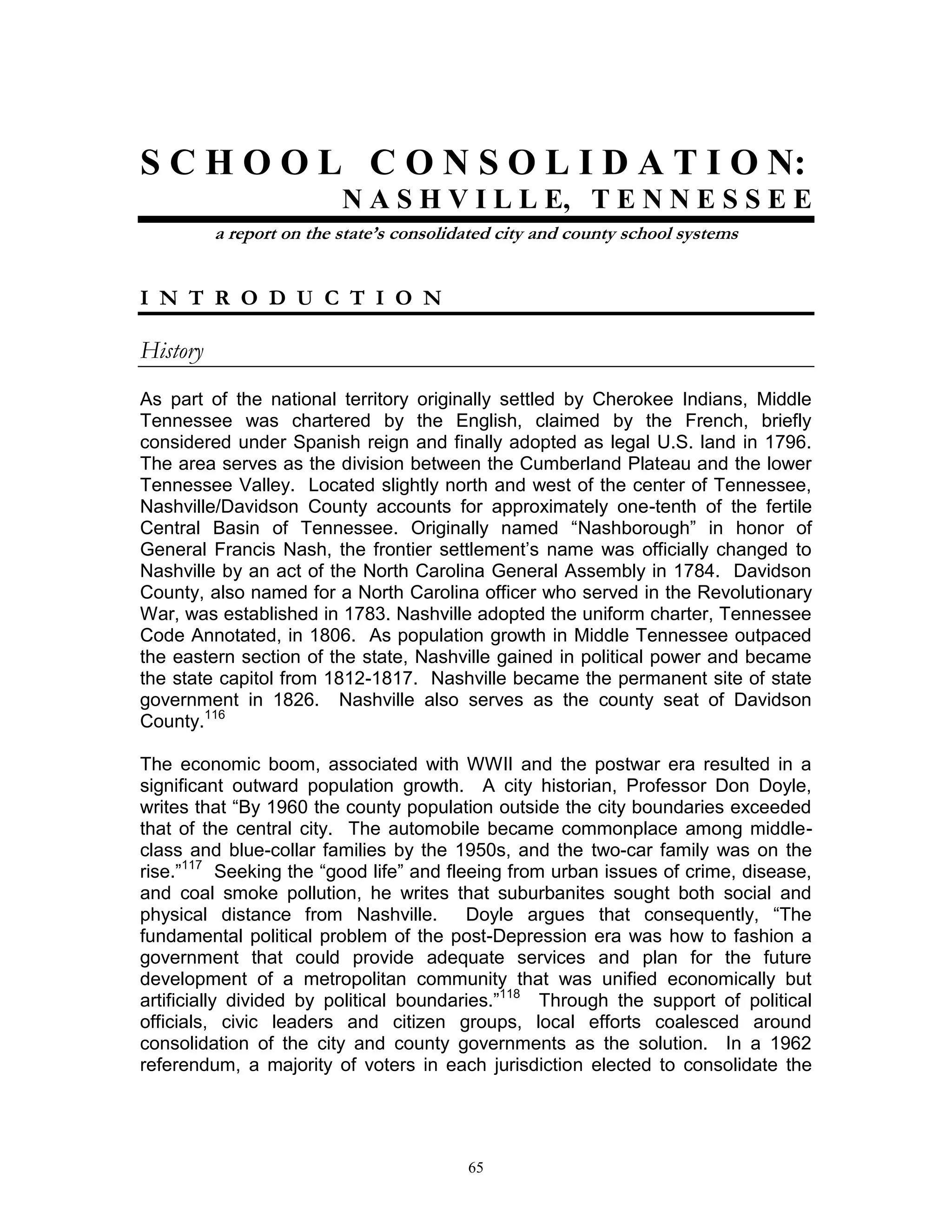 Consolidation study 1