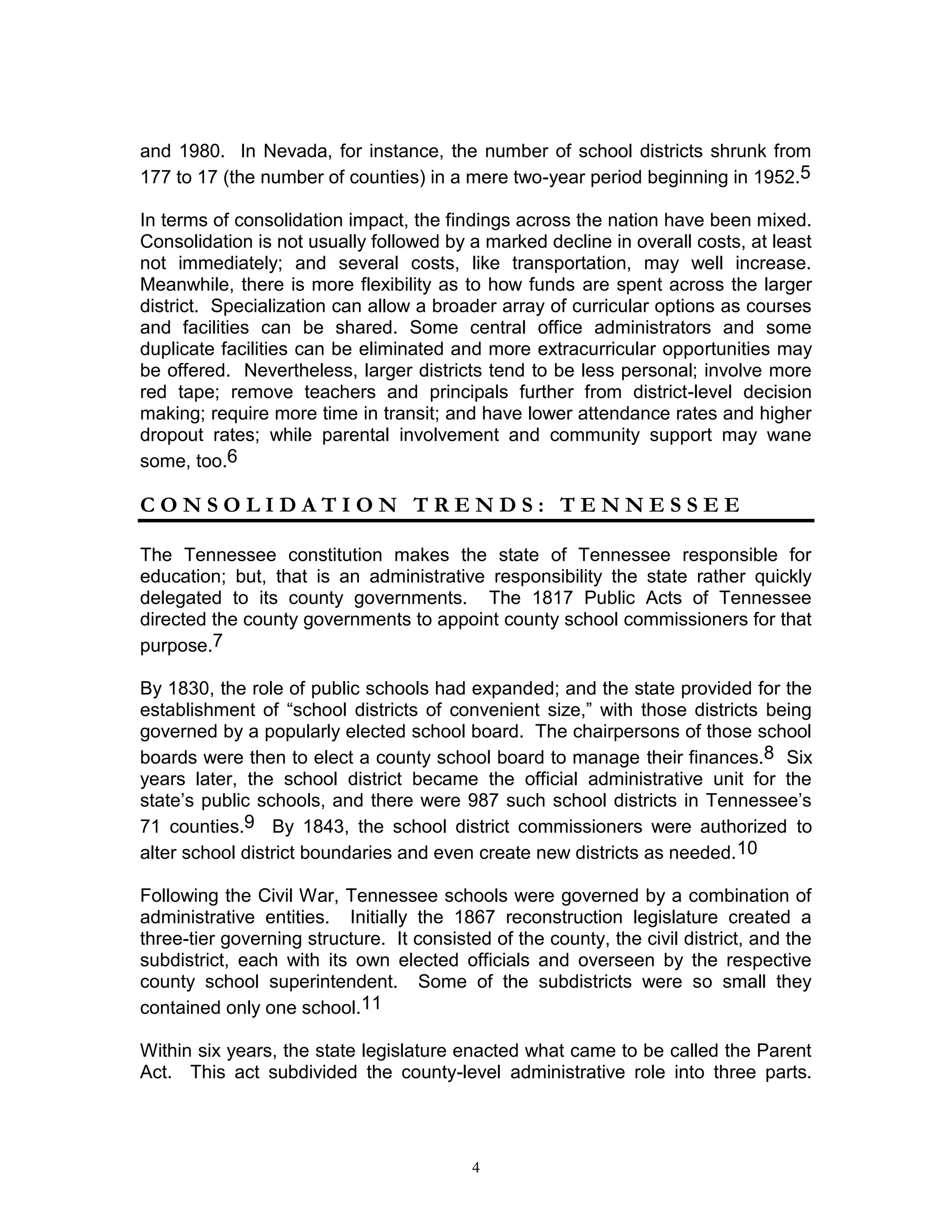 Consolidation study 1