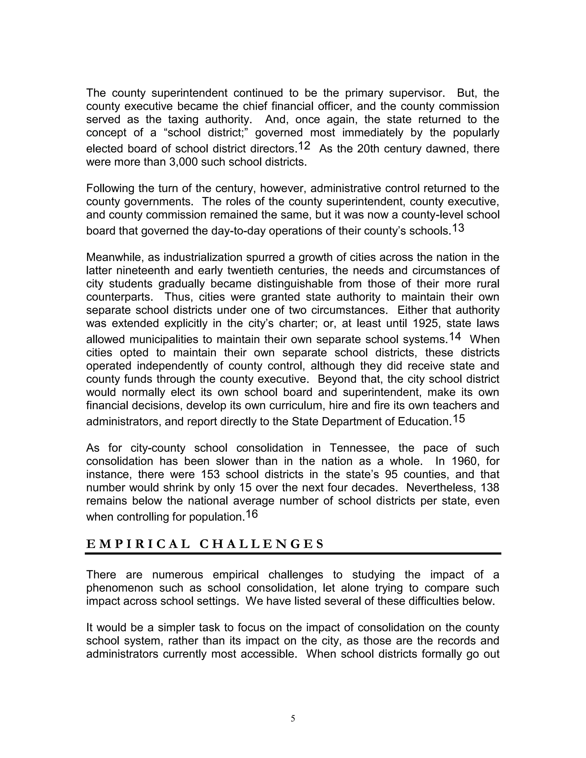 Consolidation study 1