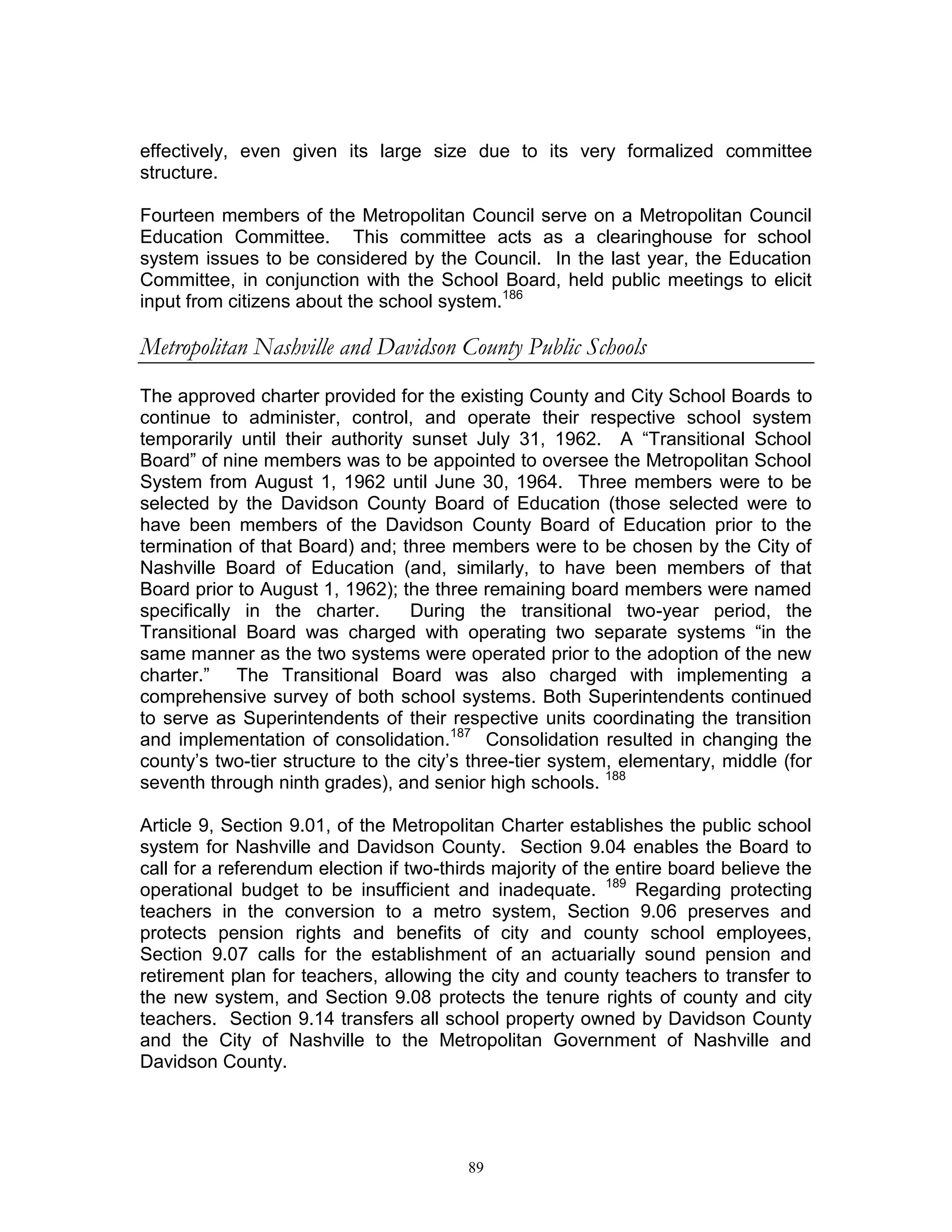 Consolidation study 1