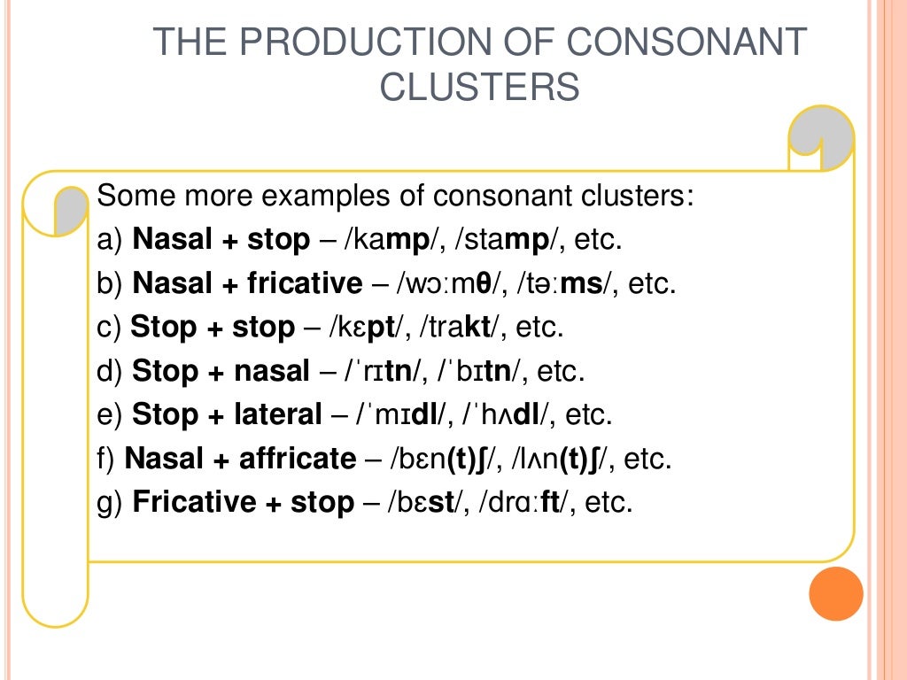 consonant-clusters