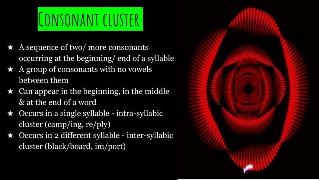 Consonant Clusters | PPTX