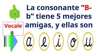 APRENDEMOS CON ALEGRÍA LA CONSONANTE O FONEMA B | PPTX