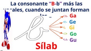 APRENDEMOS CON ALEGRÍA LA CONSONANTE O FONEMA B | PPTX