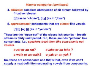 Consonants: Plosives [p], [b], [t], [d], [k], [g]. - ppt download