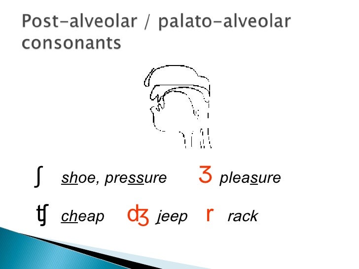 Consonants presentation
