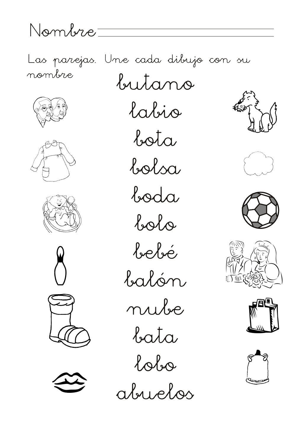 Proyecto HABLAM Consonante B