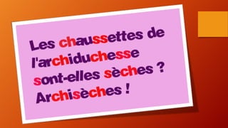 Consonnes constrictives Exposé | 23 Septembre 2013 |