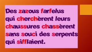 Consonnes constrictives Exposé | 23 Septembre 2013 |