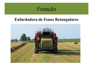 Fenação
Enfardadora de Fenos Retangulares
 
