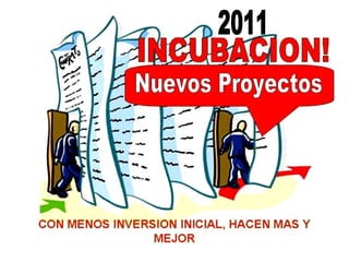 Nuevos Proyectos 2011 
