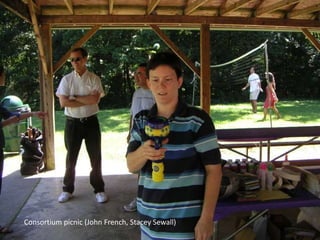 Consortium picnic (John French, Stacey Sewall)
 