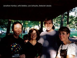 Jonathan Hartlyn, wife Debbie, Lars Schoultz, Deborah Jakubs
 