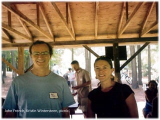 John French, Kristin Wintersteen, picnic.
 