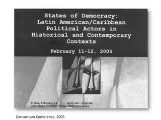 Consortium Conference, 2005
 