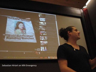 Sebastian Hiriart on MX-Emergency
 