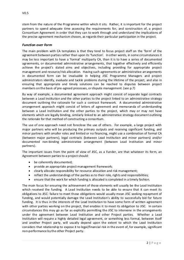 formal contract templates