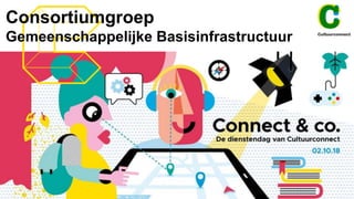 Consortiumgroep
Gemeenschappelijke Basisinfrastructuur
 
