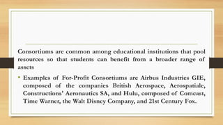 Consortiums | PDF