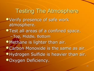 Confined Space | PPT