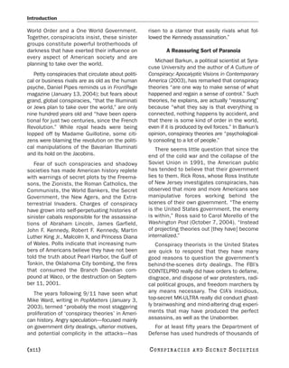 Conspiracies and secret societies the complete dossier (2006) | PDF