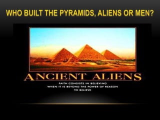 Conspiracy theory - THE GREAT PYRAMID MYSTERY