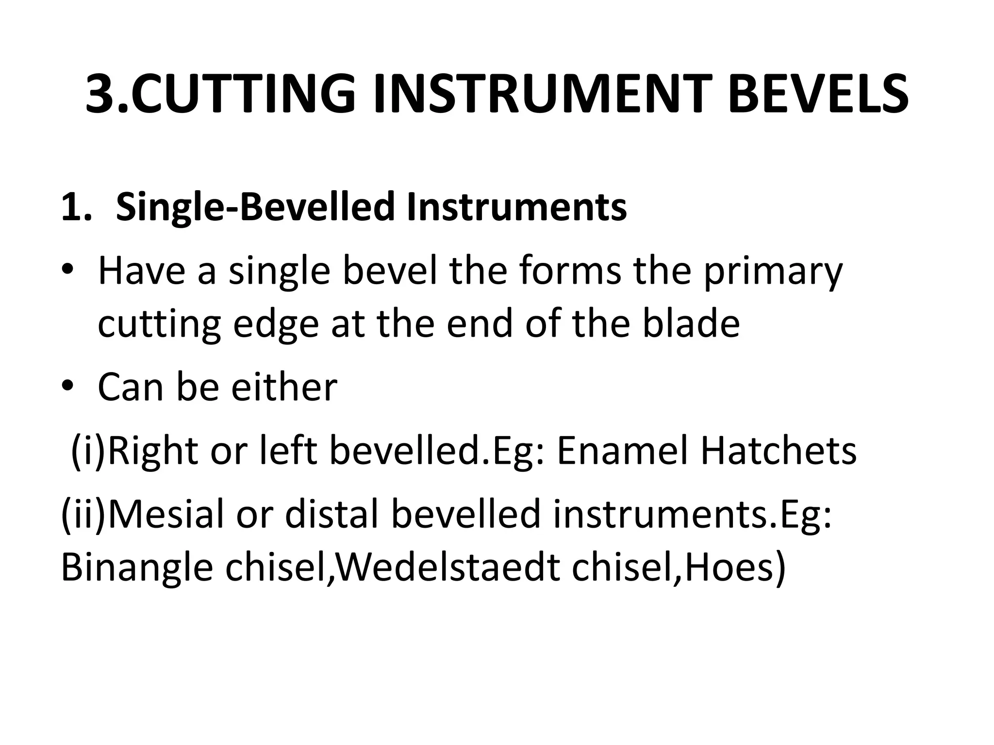 Instruments used in Conservative Dentistry | PPTX
