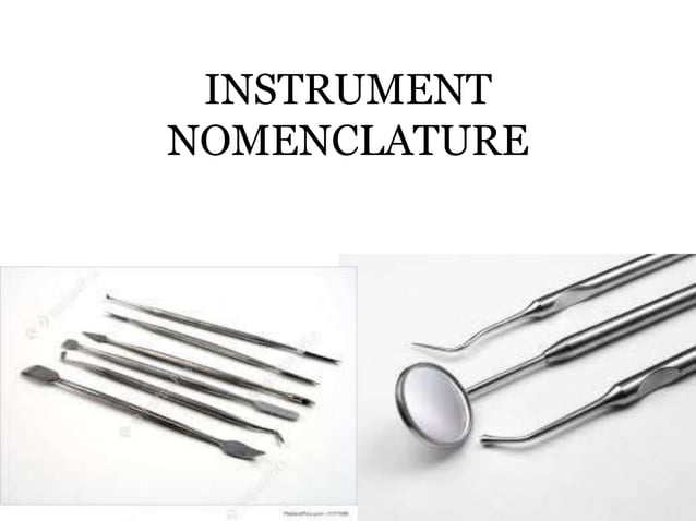 Instruments used in Conservative Dentistry | PPTX