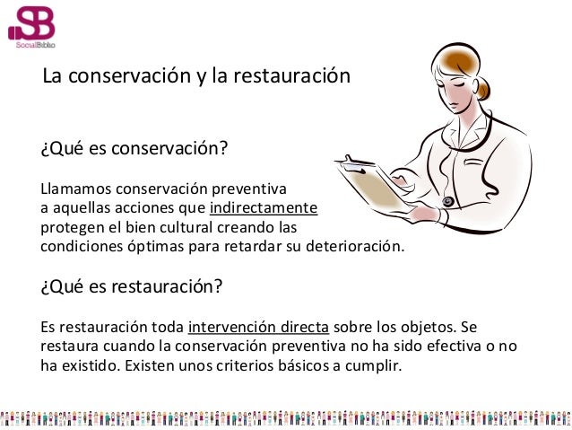 Define que es la conservaciГіn