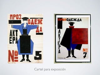 Cartel para exposición
 