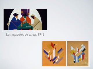 Los jugadores de cartas, 1916
 