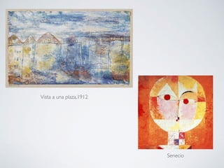 Vista a una plaza,1912
Senecio
 