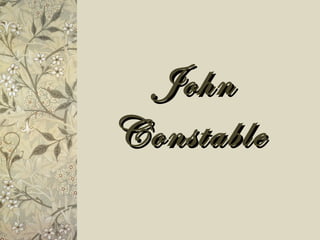 John Constable  