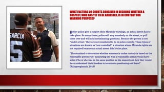 Freedom Muranda Miranda Rights and how They Failed | PPTX