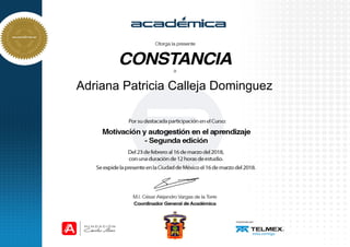 Adriana Patricia Calleja Dominguez
Powered by TCPDF (www.tcpdf.org)
 