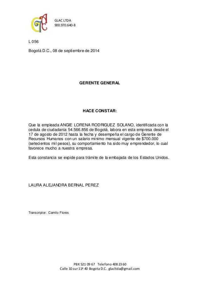 Constancias y certificados.