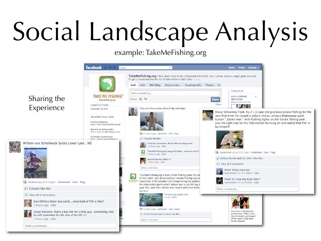 Social Landscape Analysis example
