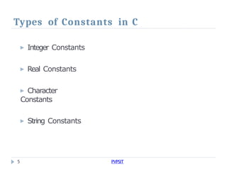 How constants are crucial in c programming | PPTX