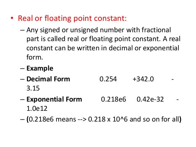 String Constants Should Be Enclosed Between Constants and variables in c programming