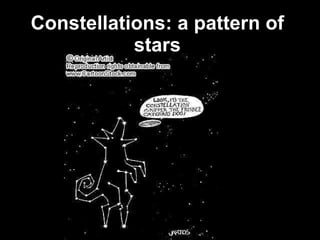 Constellations: a pattern of stars 