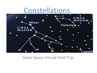 Constellations
Outer Space Virtual Field Trip
 