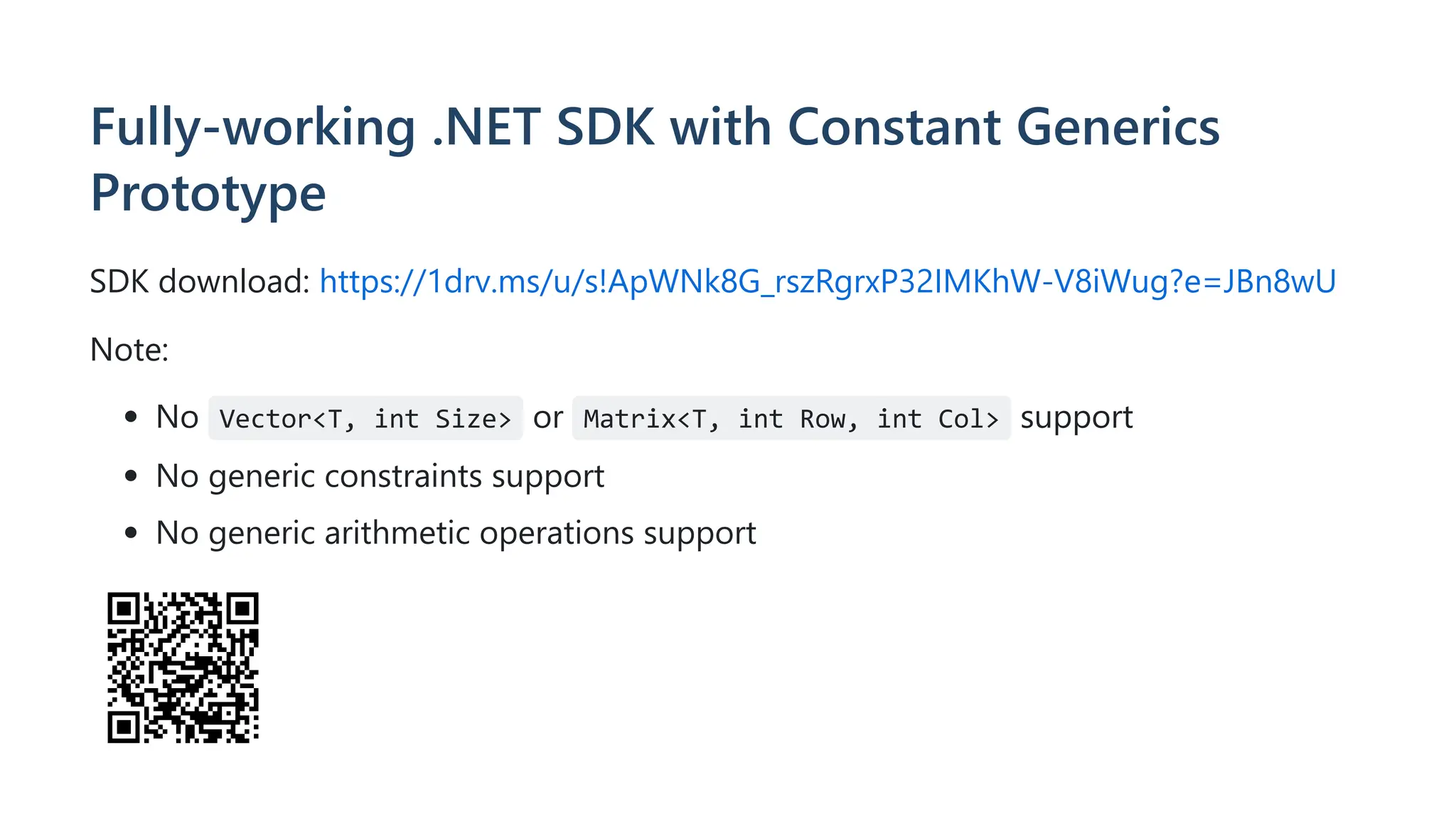Const Generics for .NET, allowing compile-time constants as generic ...