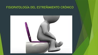 FISIOPATOLOGÍA DEL ESTREÑIMIENTO CRÓNICO
 