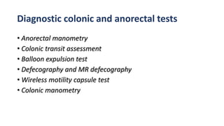 Constipation | PPTX