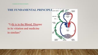 THE FUNDAMENTAL PRINCIPLES OF E.H.
“Life is in the Blood, Disease
in its vitiation and medicine
in similars”
Constipation with electro-homeopathy
 