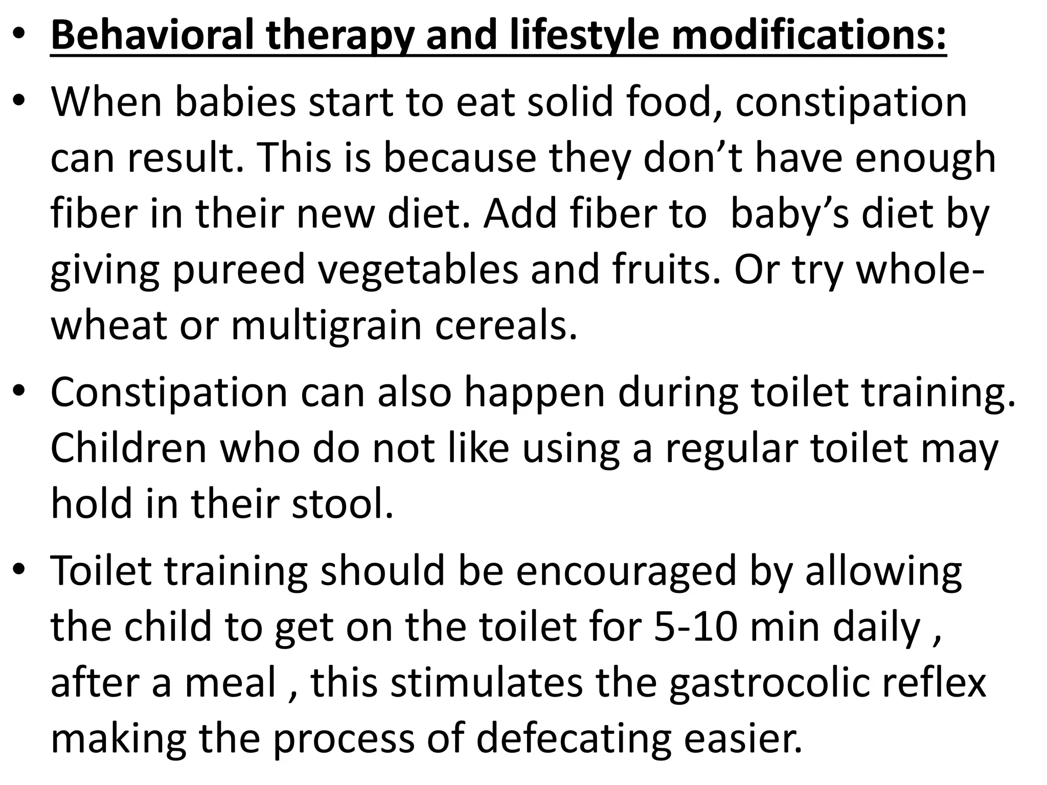 Constipation - Dietary Management.pptx