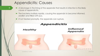 Constipation and appendicitis | PDF