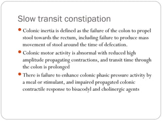 Constipation in children final | PPT